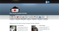 Desktop Screenshot of harthumane.org