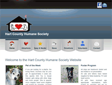 Tablet Screenshot of harthumane.org